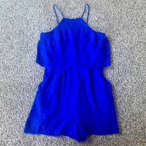 Express Blue Romper